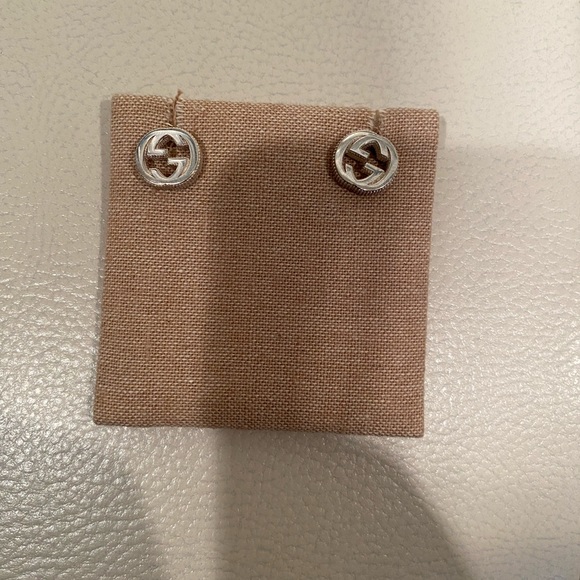 Authentic Interlocking G Gucci Earrings - Picture 1 of 4